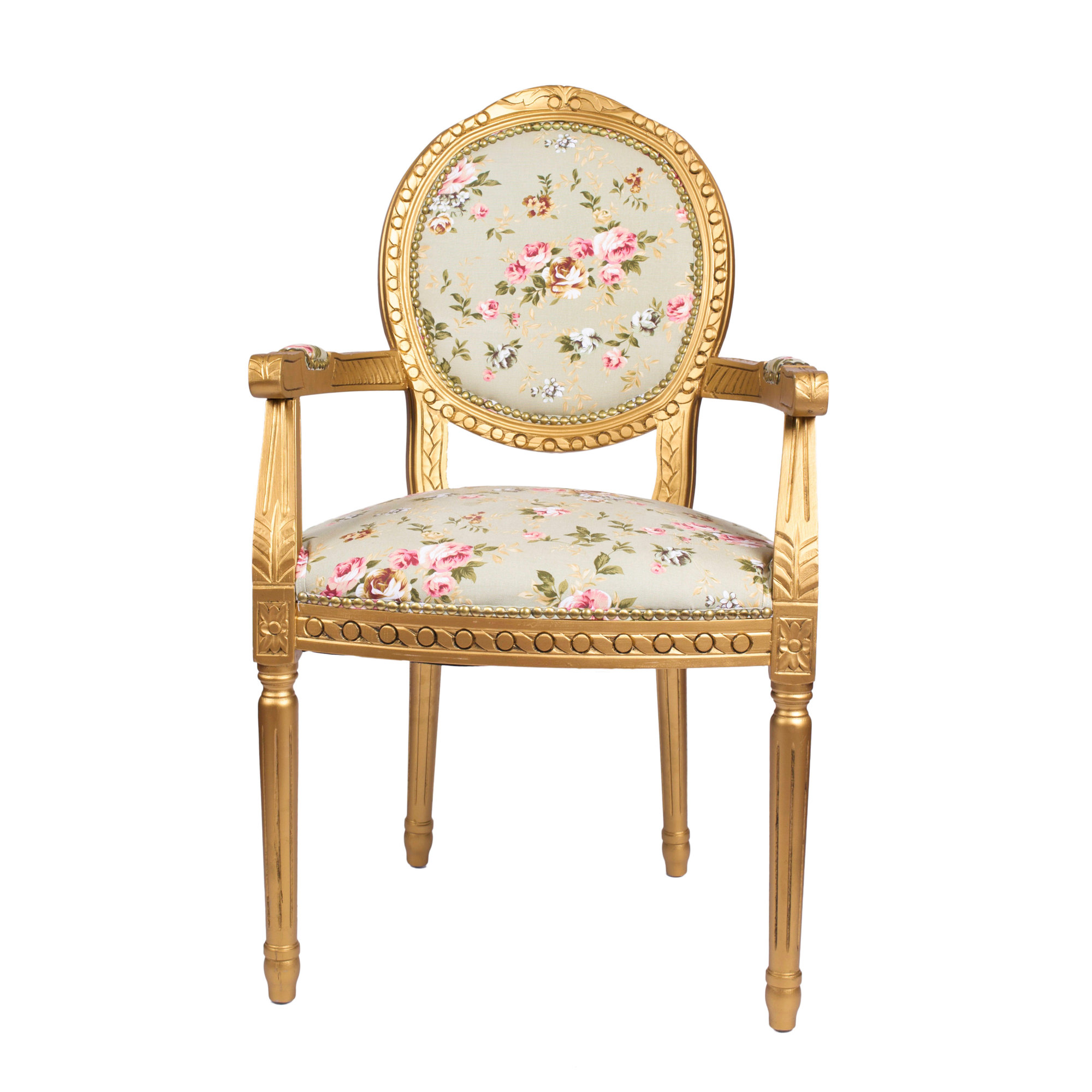 Derry's Louis Floral Upholstered Dining Chair & Reviews | Wayfair.co.uk